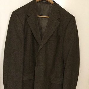 Hart Schaffner Marx Brown Tweed sport coat